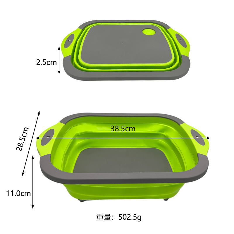 Spot Hot sale portátil plegable platos de comedor doble uso platos de comedor plegables multifuncional platos de comedor platos plegables platos image 8