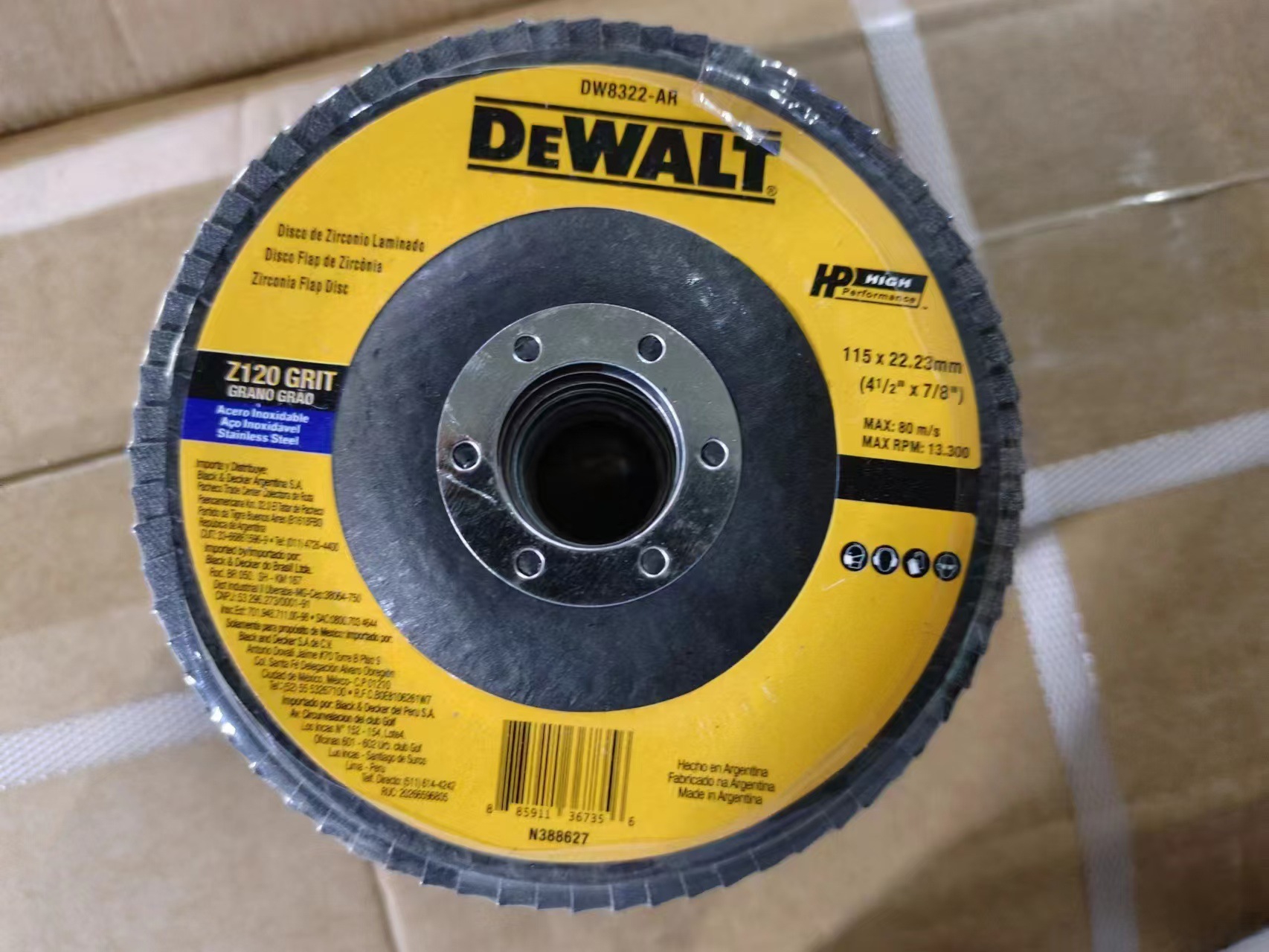 Fabricante Dewei rueda de molienda de metal acero inoxidable disco de corte disco de molienda 115-350 pieza de rueda de molienda al por mayor