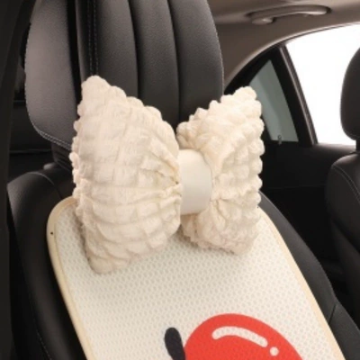 Seat cushion, seat cover – Seat Cover, Summer Ice Silk - a-white-puff-headrest