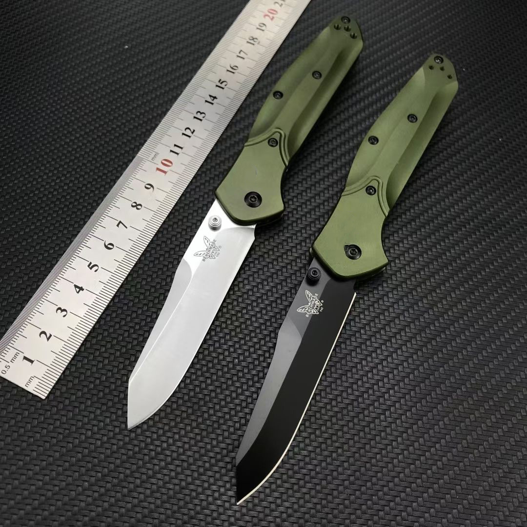 BM蝴蝶940户外折刀航空铝合金柄黑钛表面荒野求生随身便携刀EDC工
