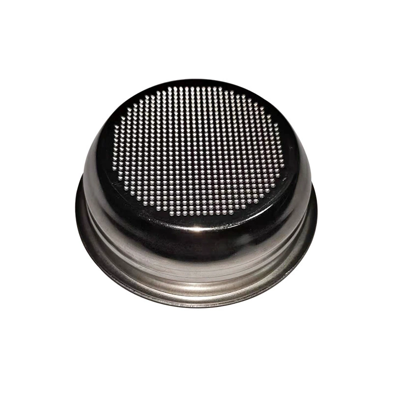 Coffee powder bowl (Foshan) 58 mm stainless steel, double-serving portafilter insert