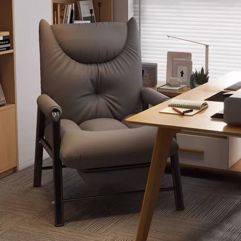 Sillón de sofá, silla de oficina, silla de computadora para el hogar, sillón reclinable, descanso para el almuerzo, sentarse, acostarse, silla de jefe sedentaria cómoda