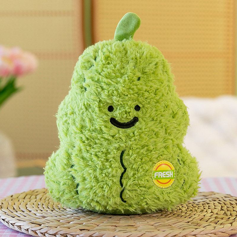 Simulación de frutas y verduras juguetes de peluche Durian muñecas lindas muñecas pequeñas agarrar al por mayor muñecas de boda