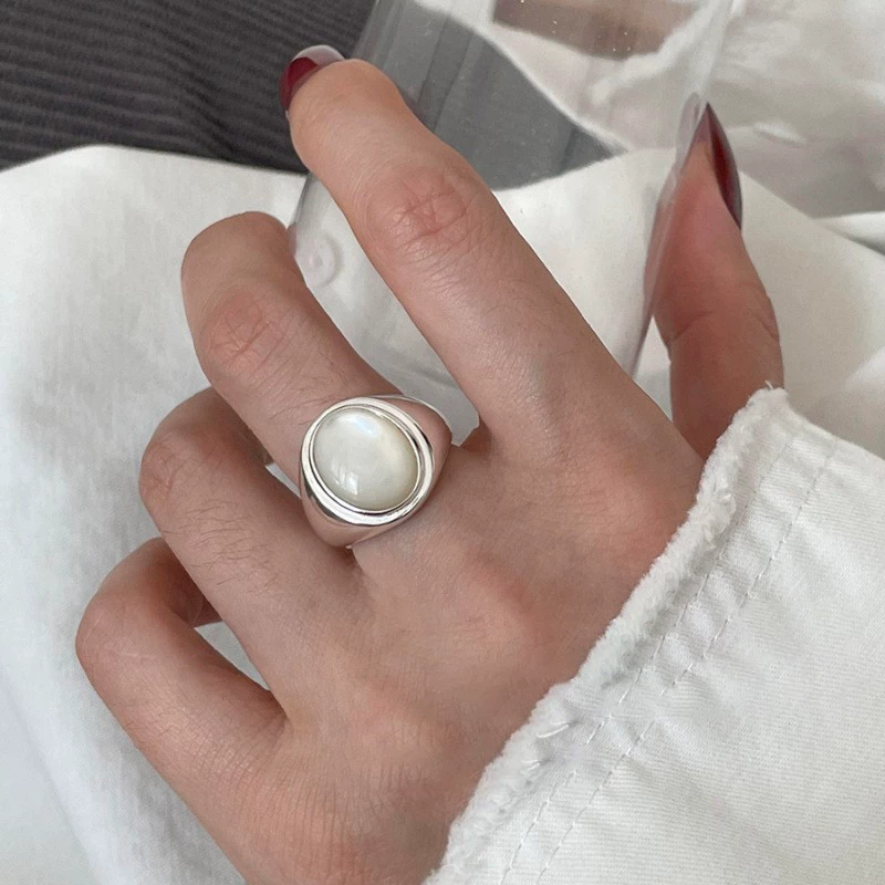 Accessory, nail decoration, small design ring, elastic strap, high-quality style, simple and elegant design