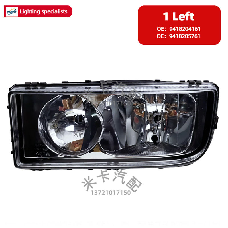 AXOR 1840 1841 Accesorios de luces para camiones Mercedes-Benz 9418204261 9418204161
