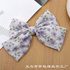 Cute cloth with bow, big decorations, accessory, floral print