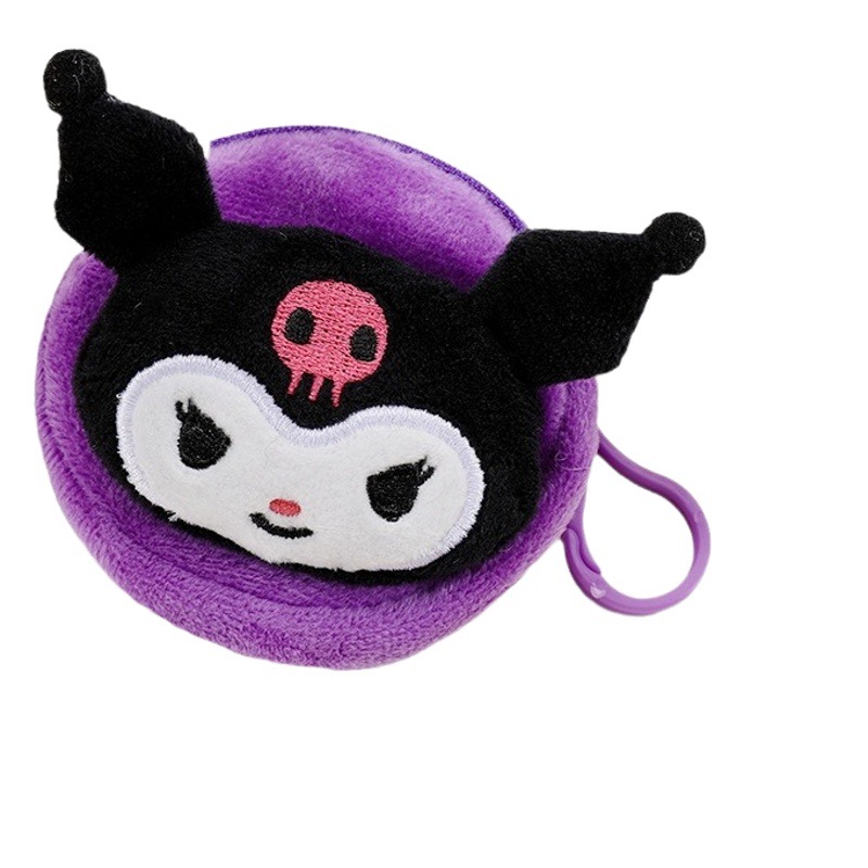 Cartoon coin purse Plush Bag zipper coin storage bag small bag children coin purse factory direct supply