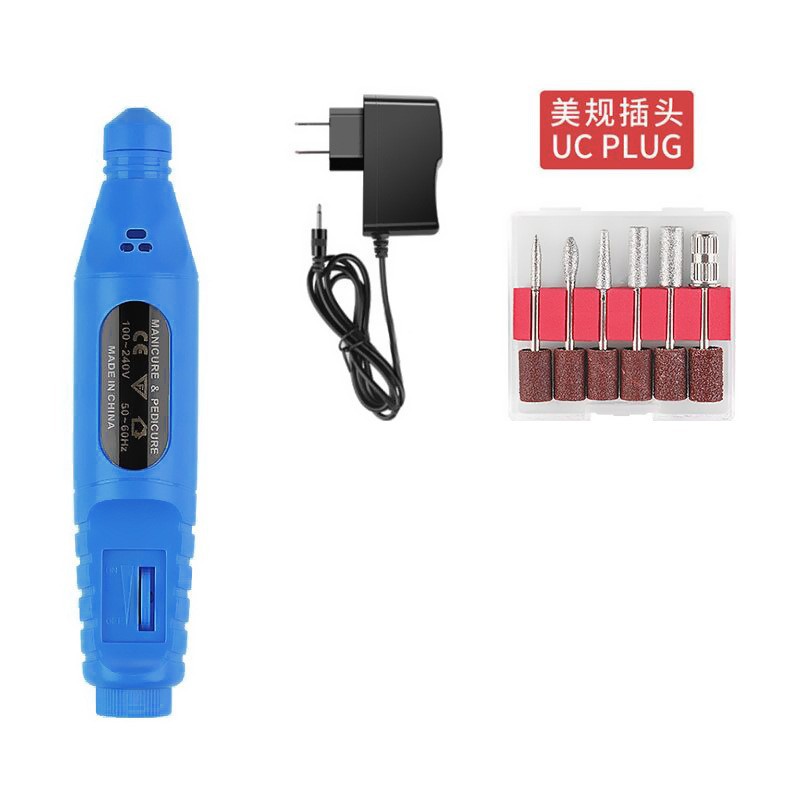 Versión actualizada de pulidor de uñas tipo lápiz portátil de pulido de uñas pulidor de uñas herramientas de manicuras Nailsander