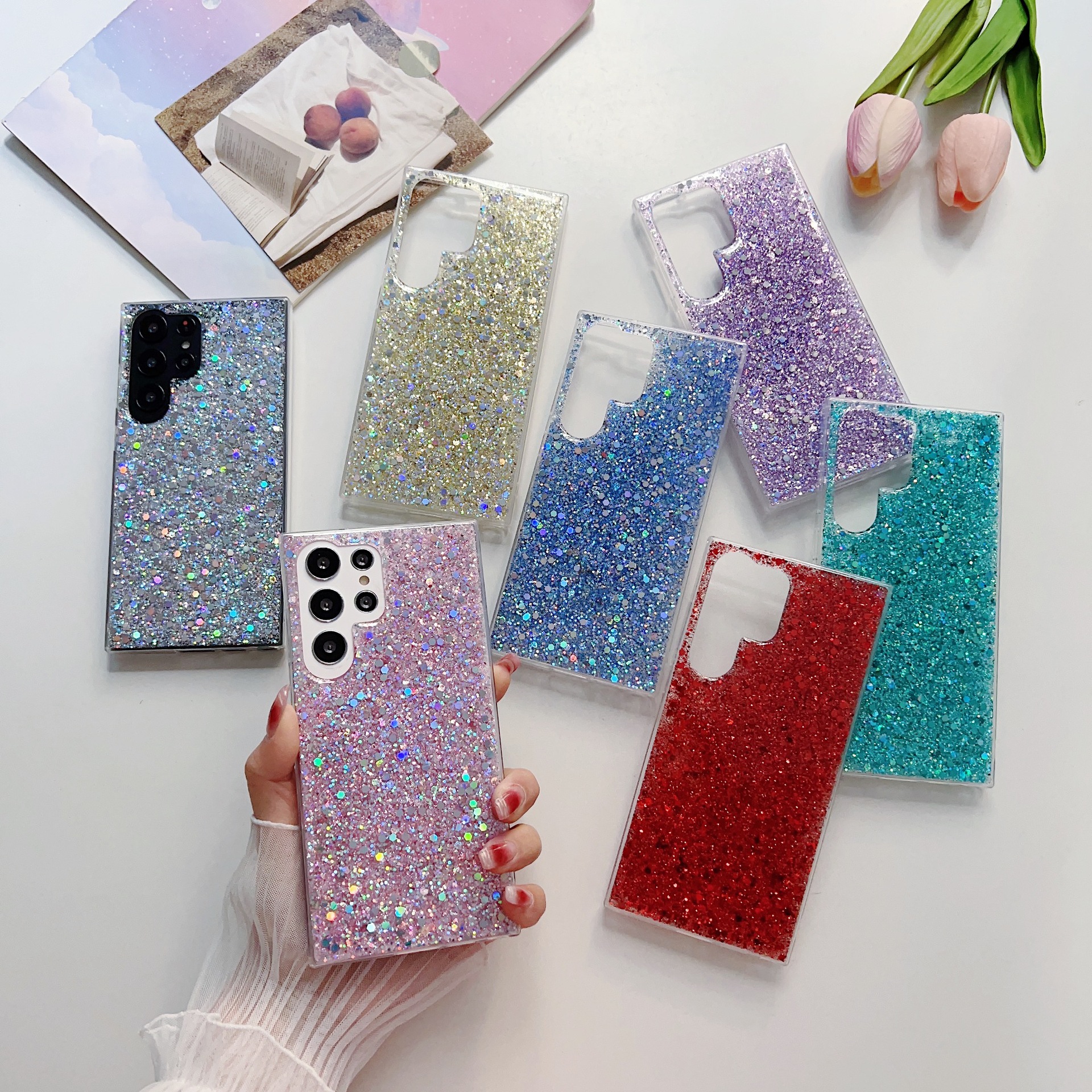 70g Weight Simple Style Solid Color Phone Cases