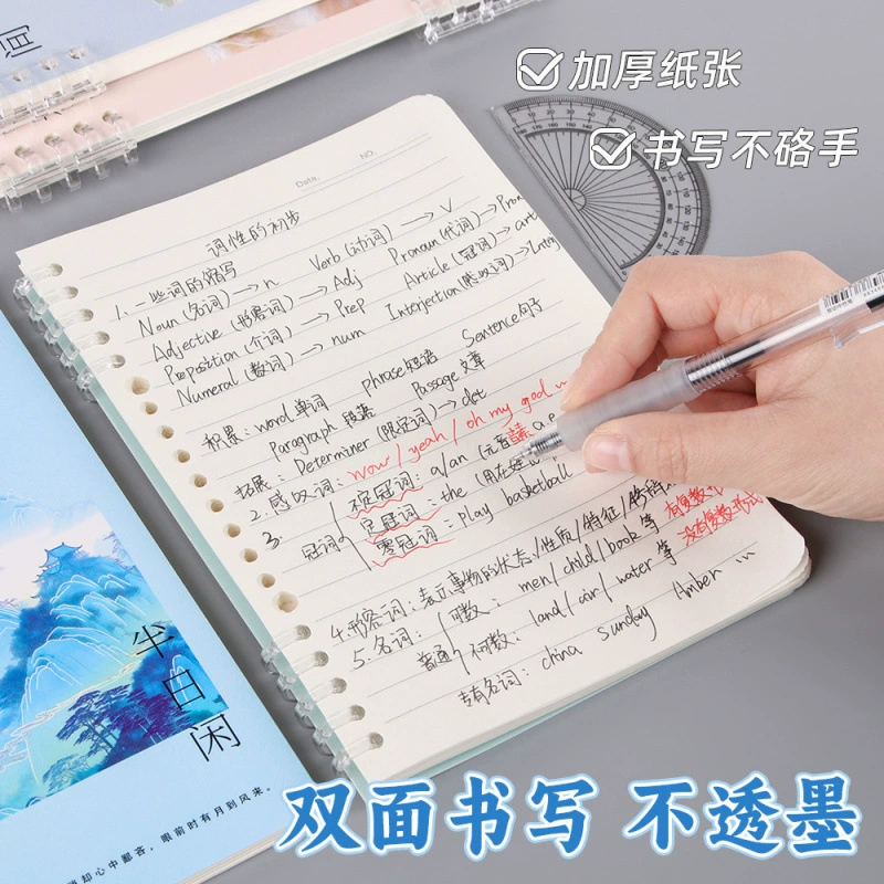 Зажим блокнот с высокой ценностью ручной книги для оптовых продаж креативный национальный стиль