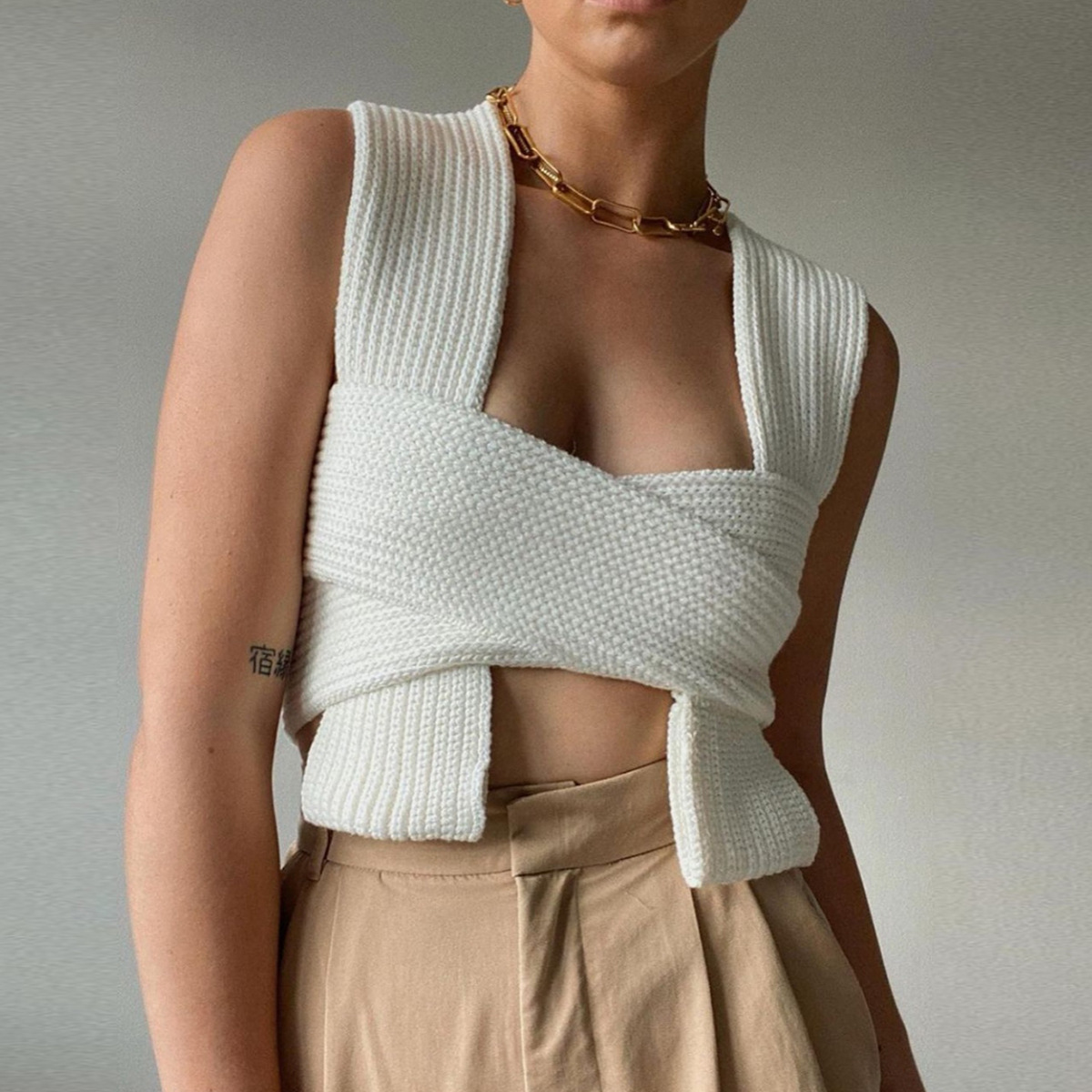 fashionable underwear as outerwear