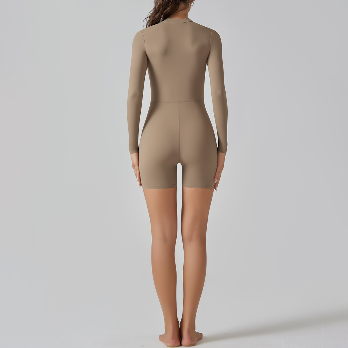 206g Weight Long Sleeve Sleeve Length Nylon, Cotton Blend Fabric Type Regular Top Length Rompers Pants Type Fitness, Running, Sports Occasion Round Neck Neckline Solid Color Pattern Simple Style, Sport Style Style Simple Style Sport Style Solid Color Nylon Cotton Blend Round Neck Tracksuit Rompers 74