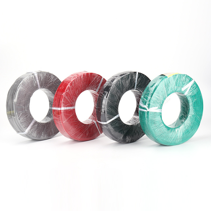 Cable eléctrico RV estándar nacional 0.3 0.5 0.75 cuadrado cable blando de núcleo único cable electrónico de núcleo de cobre cable de señal de control de potencia