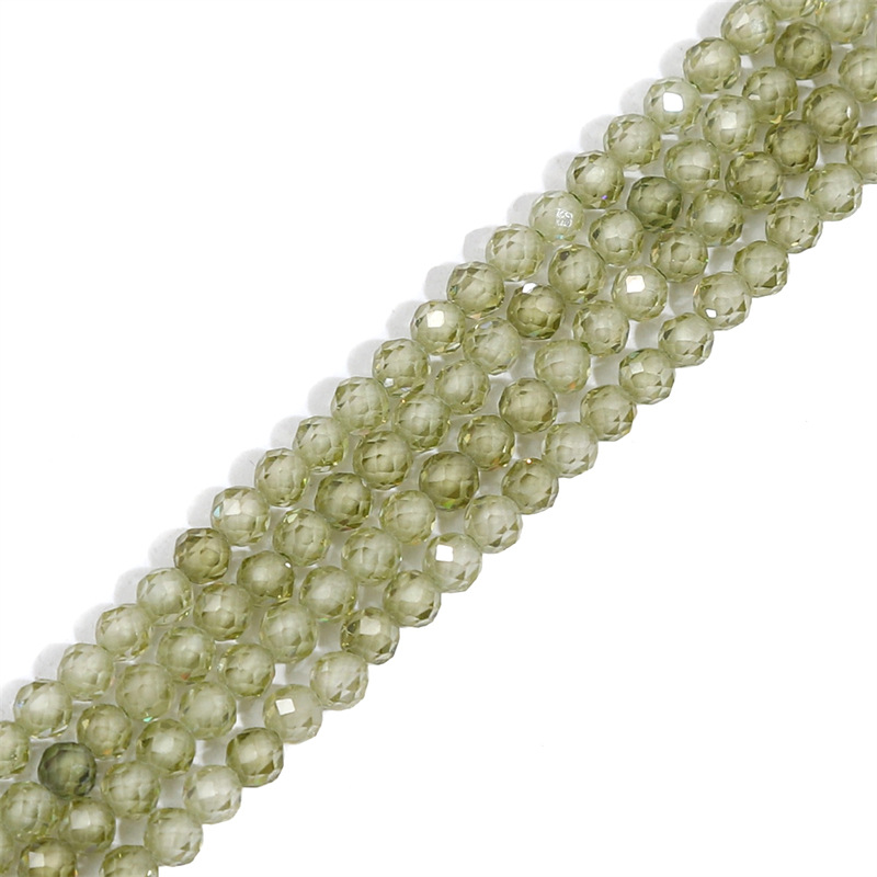 1 Satz Künstlicher Kristall Einfarbig Perlen display picture 10