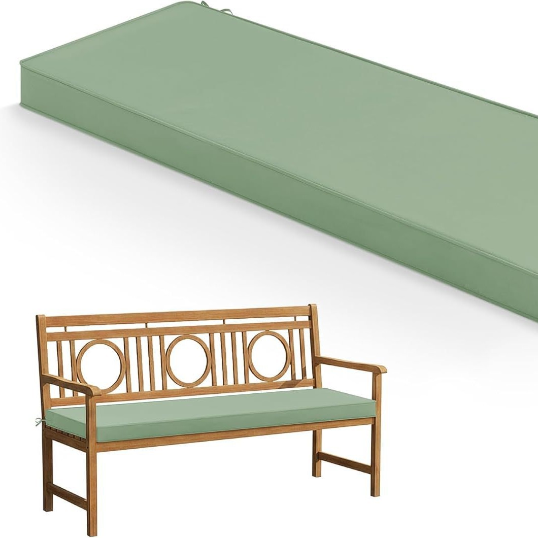 Explosiones transfronterizas al aire libre cojín de banco impermeable anti-desvanecimiento cojín de muebles de patio cojín de cubierta desmontable cojín de porche