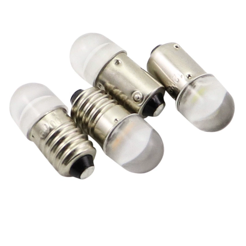 6v 12v 24v BA9S байонет e10 винт лампа низкого напряжения Светодиодная лампа индикатора оборудования