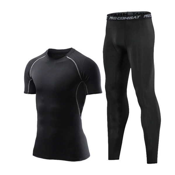 Trousers, with short sleeve