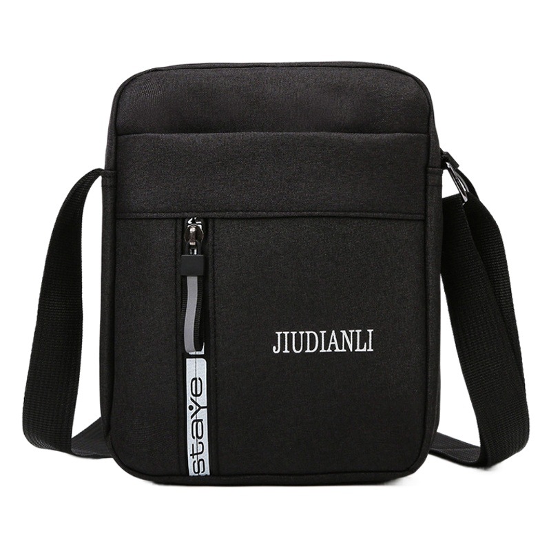 Messenger Bag Men's vertical briefcase fashionable elegant boy's small square bag trendy shoulder casual men's bag