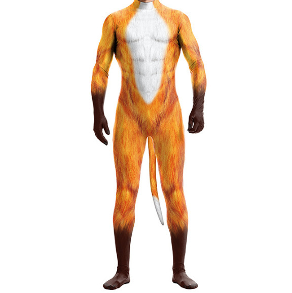 animal cos costumes 3D printed animal lovers one-piece tights animal cos costumes 3D printed animal lovers one-piece tights