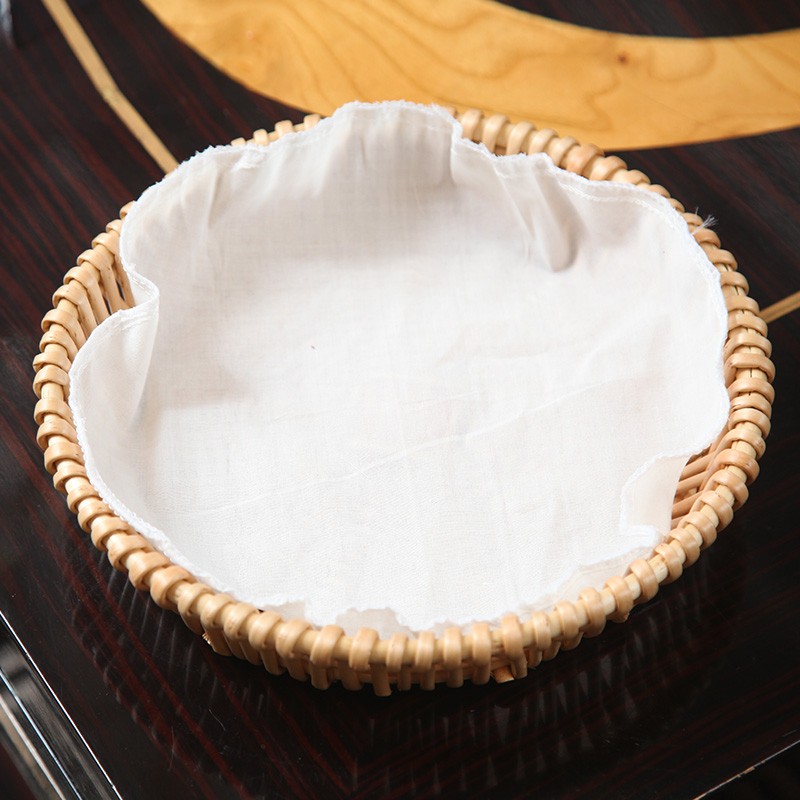 Cesta de pan al vapor cesto de almacenamiento de sauce cesto de frutas bambú trenzado cesto de pan verduras frutas secas caseras huevos bocadillos almacenamiento de tela cesta
