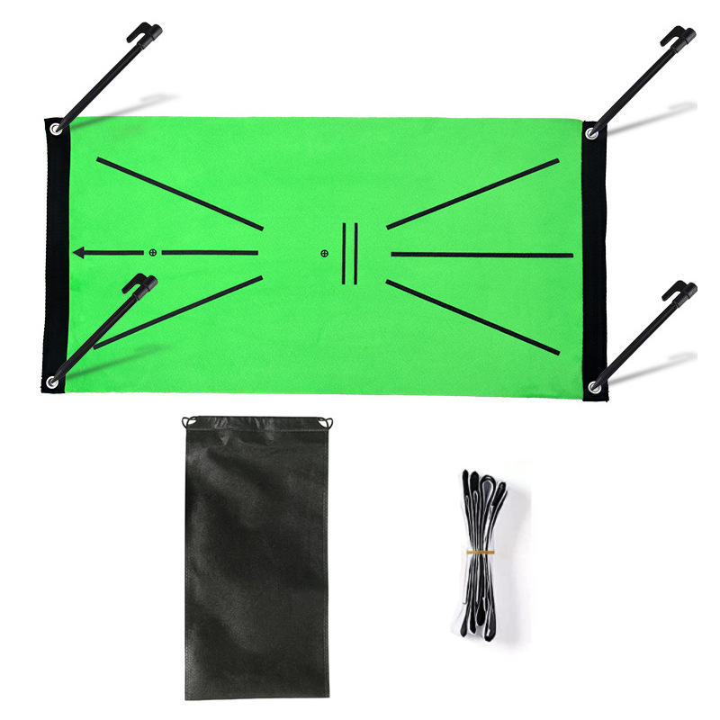 Alfombra de golf de interior GolfBattingMat plegable práctica de golf estera almohadilla de goma almohadilla de bola
