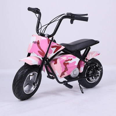 Elektrikli motosikletlər motorcycle children's sports car - pink-camouflage