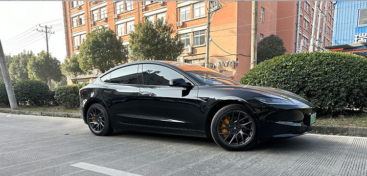 Suitable for 24 Tesla Model 3 Brake Caliper Covers Modified Special Aluminum Alloy Wheel Caliper Cover Source
