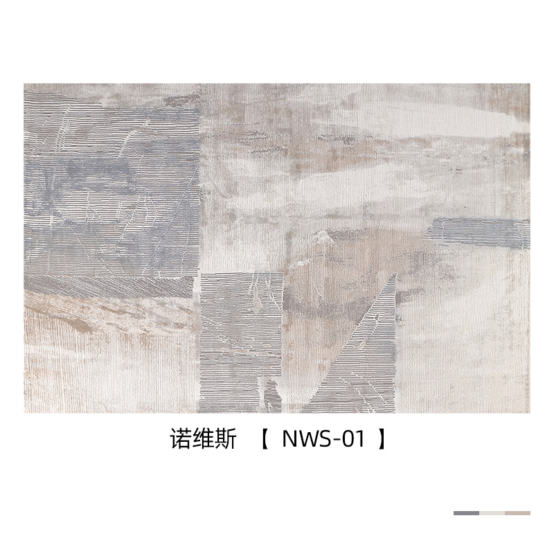 Fábrica fuente alfombra de sala de estar antideslizante alta sensación doméstica dormitorio resistente a la suciedad fácil de limpiar alfombra de la cama de la villa