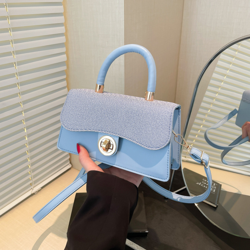 2025 新しいファッション多用途西洋スタイルの女性のバッグ通勤毎日実用的なコントラストカラーハンドバッグシングルショルダークロスボディバッグ|undefined