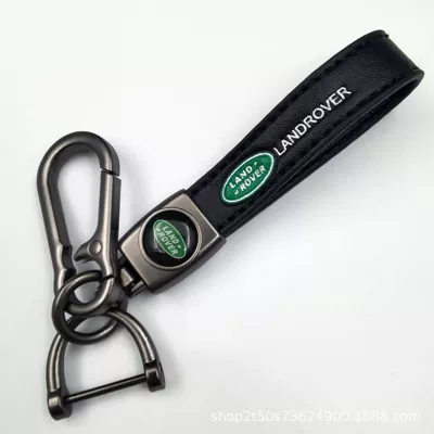 Leather Keychain Pendant Gift, Other Automotive Exterior Supplies - land-rover-matt-gunmetal-lambskin-hanging-clock