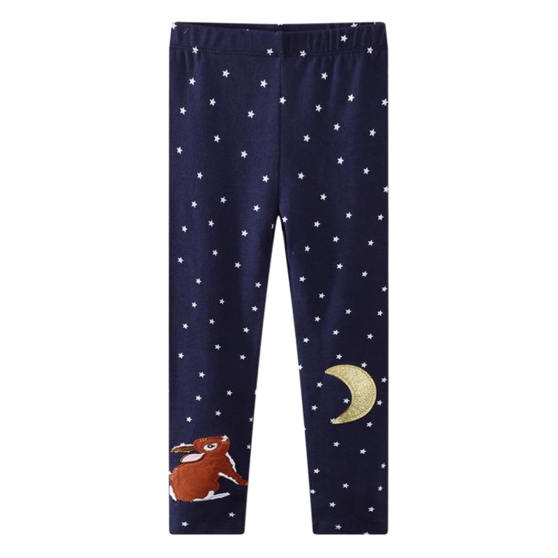 Primavera nuevo estilo europeo y americano marca ropa de los niños leggings sirena impreso niñas polainas distribución entrega