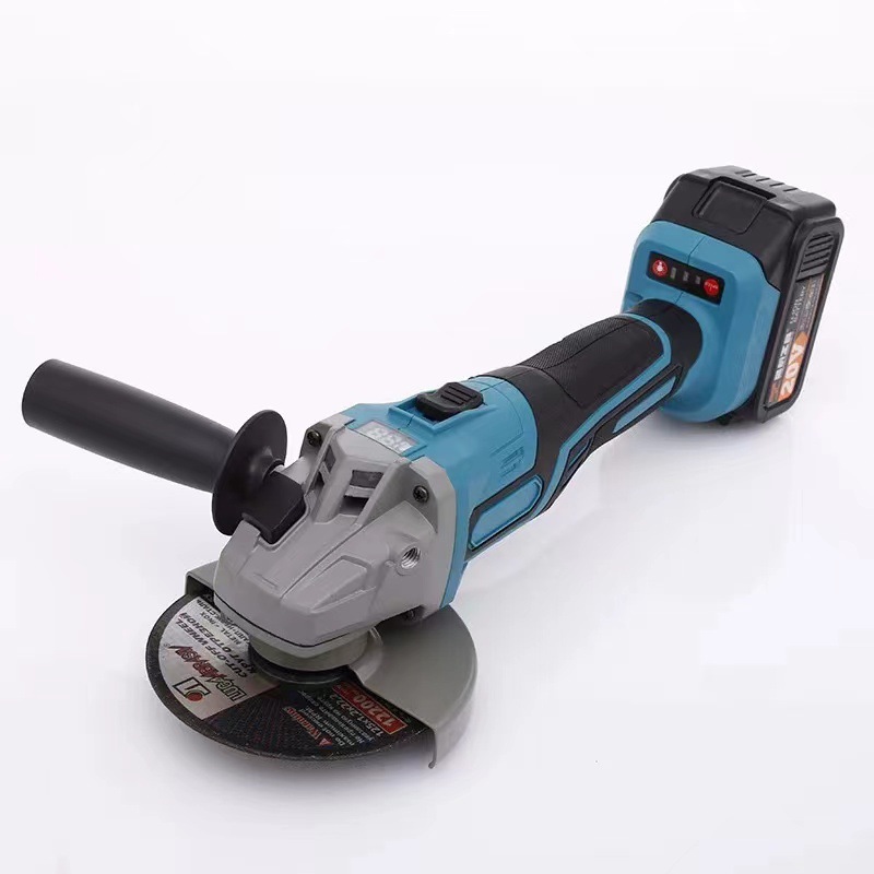 外贸无刷锂电角磨机 无线打磨机 多功能切割机 抛光机 充电磨光机