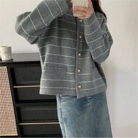 女式针织衫;女式马甲;毛衣