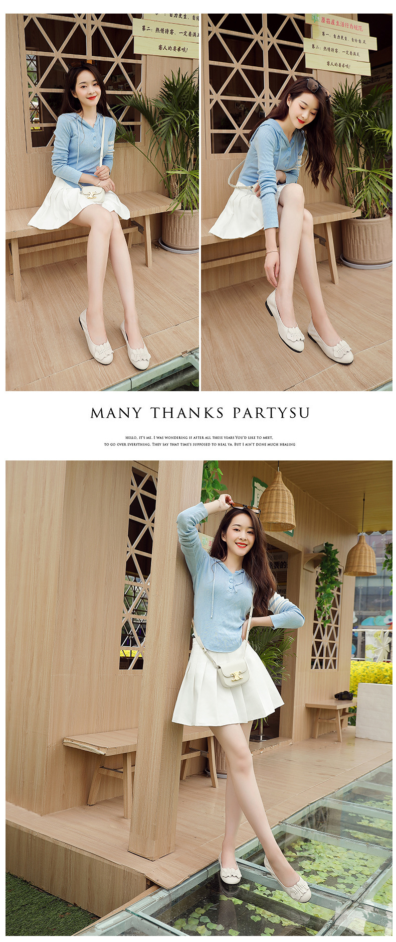 Giày lười nữ da thật mũi tròn đế mềm cổ thấp form rộng — màu be chi tiết 49