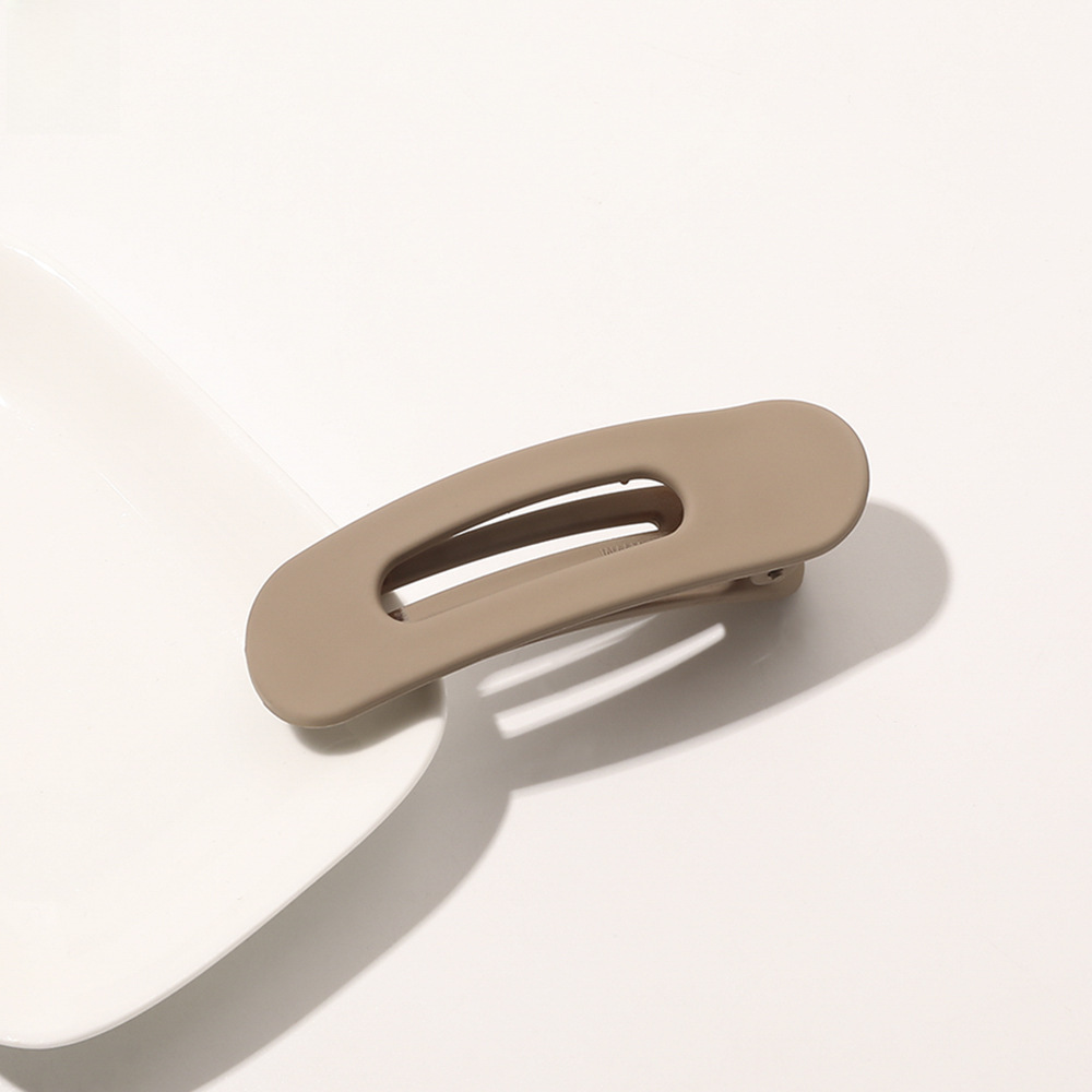 Qiyue matt värvi küljeklamber suur juuksenõel pesu näoklamber küljeklamber lihtne tukk juuksenõel pardilindiga peakate_voghion.com