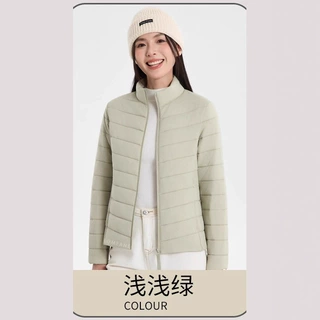 羊毛空气外套(立领)2025新款情侣时尚百搭轻薄保暖领修身洋气外套