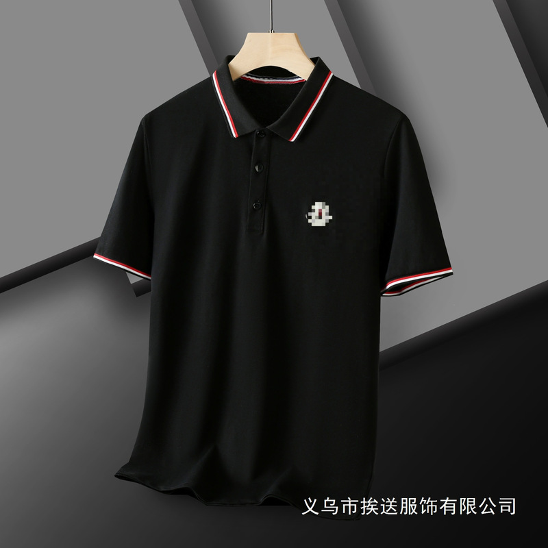 High-Quality Summer New Men's Polo Shirt, Short-Sleeve Pure Cotton, Trendy Brand T-Shirt for Men, Wholesale High-Quality Summer New Men's Polo Shirt, Short-Sleeve Pure Cotton, Trendy Brand T-Shirt for Men, Wholesale