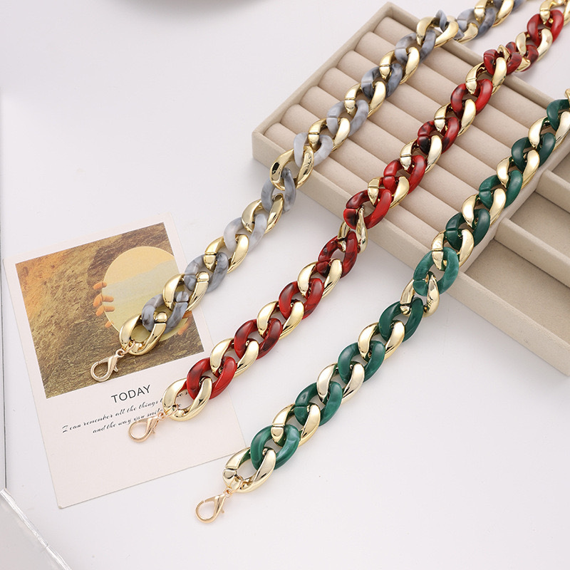 Punk Hollow Pattern Necklace With Metal Chain For Women_voghion.com