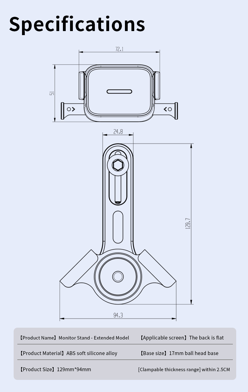Car Mobile Phone Holder Multi-Functional Alloy New Energy Central Control Display Navigation Universal Non-Destructive Mobile Phone Support Bracket