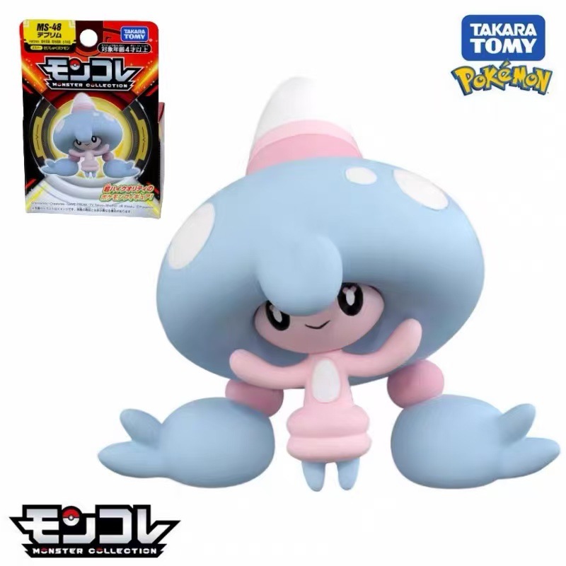 Genuino TOMY serie de juguetes hechos a mano modelo de muñecas Pokémon muñecas adornos