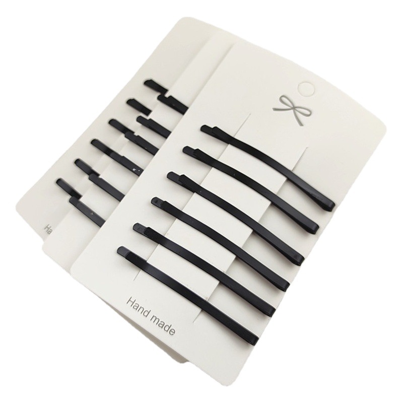 Hair Clips for Fixing Bangs, Large Black Invisible Hair Clips, Hair Accessories Set