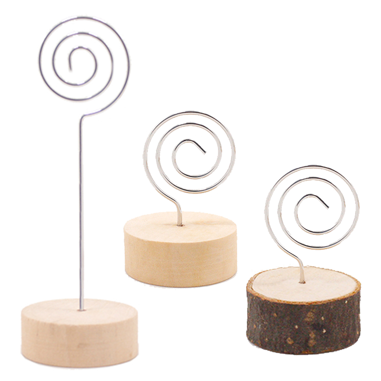 情人节装饰工艺品创意铁艺名片圣诞节便签照片夹家居装饰工艺品摆