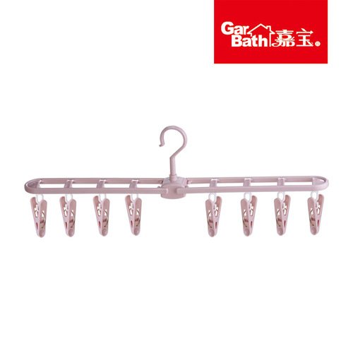 Folding clothes rack large size windproof bed sheet fixing clip strong double-layer plastic clip multi-functional rotating clothes clip