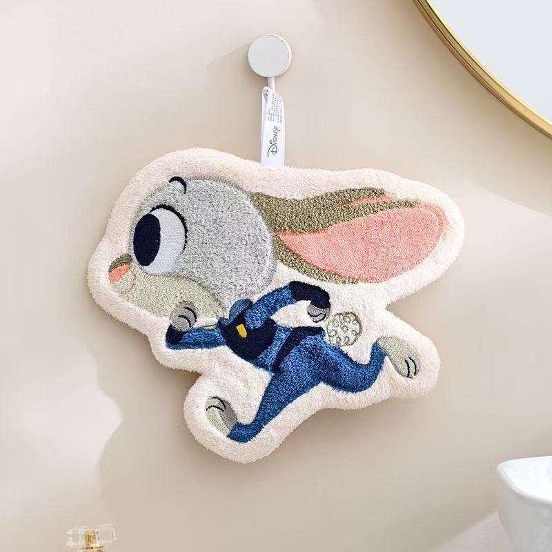 Cross-border cartoon cute animal city fox rabbit Judy Nick hand towel, face towel, souvenir four-piece set Cross-border cartoon cute animal city fox rabbit Judy Nick hand towel, face towel, souvenir four-piece set