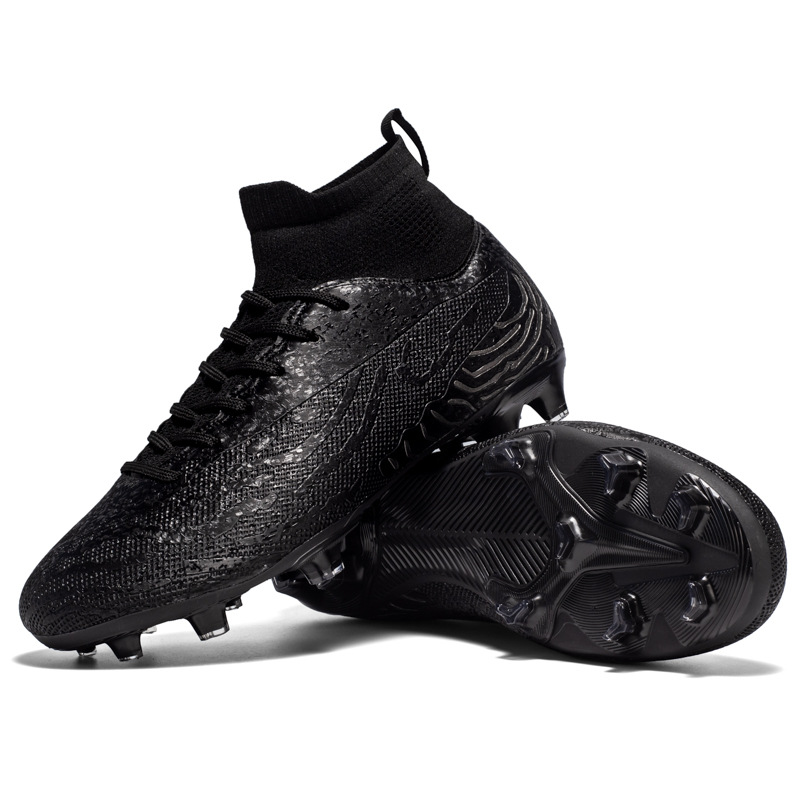 Nuevos zapatos de fútbol para niños transfronterizos de alta calidad para estudiantes de primaria y secundaria al aire libre, clavos largos para hombres y mujeres occer cleats