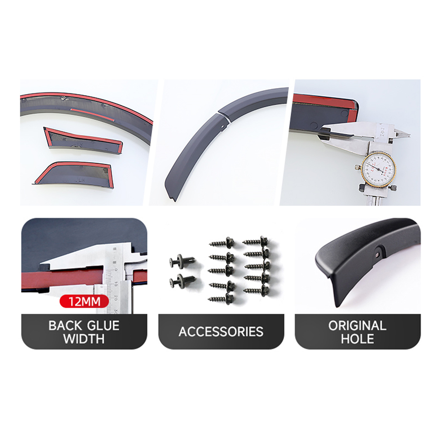 TXR para Toyota Sea Lion Wheel H300 Eyebrow modificado de lujo Eyebrow Toyota Hiace Fender Flare