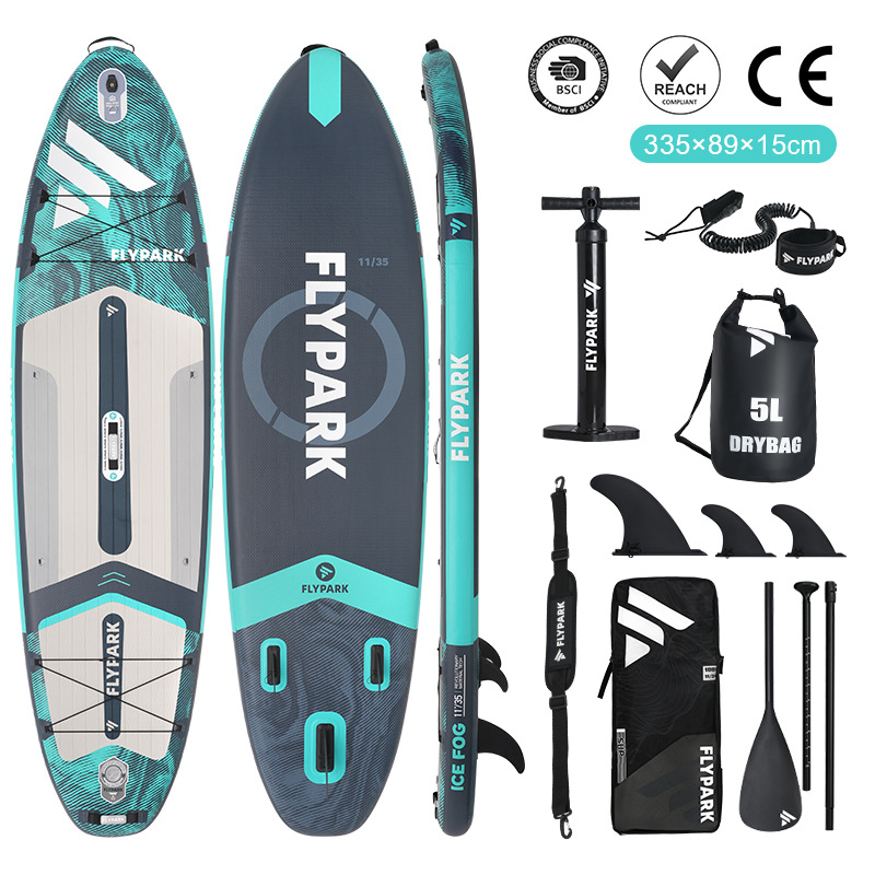 Tablero de remo inflable MS Free Mountain Sea SUP Tablero de remo de pie Pesca Tablero vertical Tablero de pulpa Barco en el mar