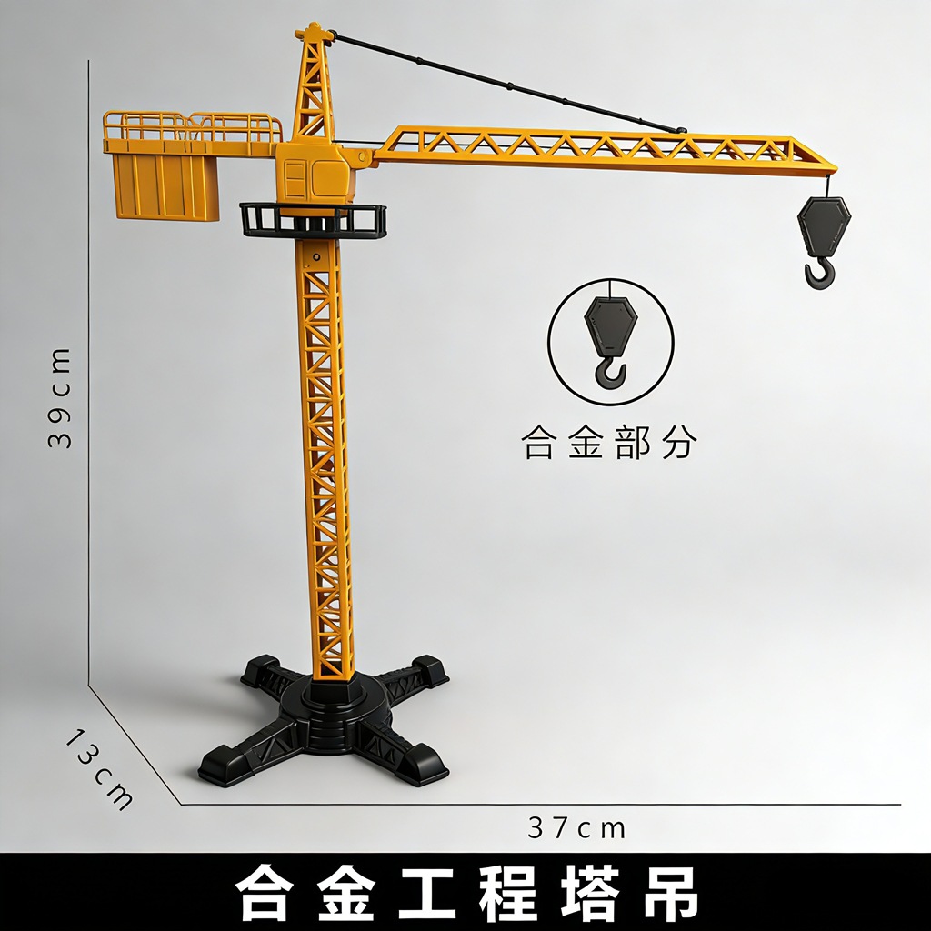 ingeniería de aleación conjunto de excavadoras niveles juguetes modelo de niño simulación grúa camión mezclador carretilla elevadora