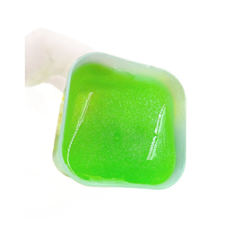 Juguetes de barro de cristal espumante para niños barro de color slime colorido perlado barro de papelería caja grande tienda por departamento al por mayor