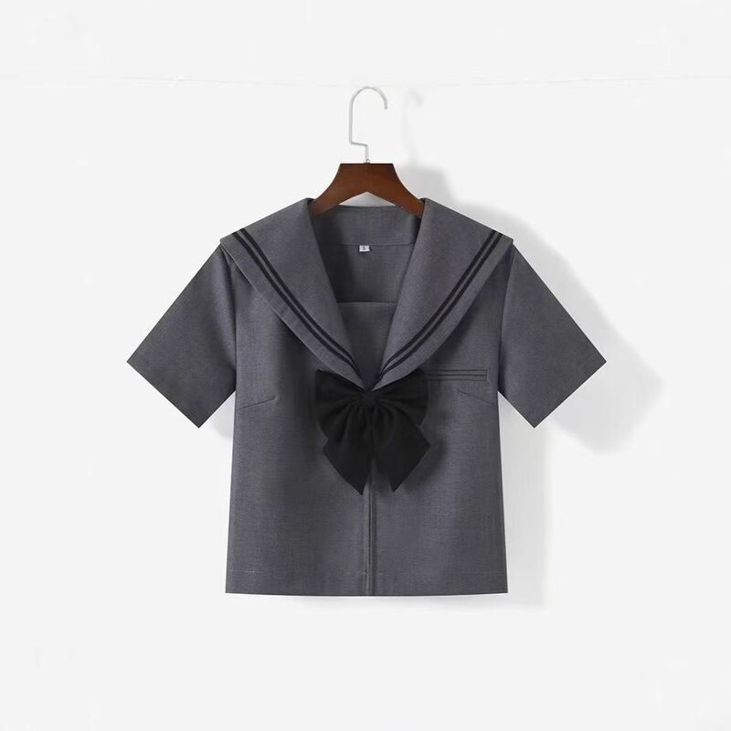 工厂代发包售后灰二本jk制服水手服jk校供感百褶裙jk套装jk裙正版|undefined